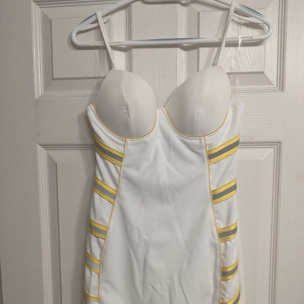 White Bodycon FashionNova Dress